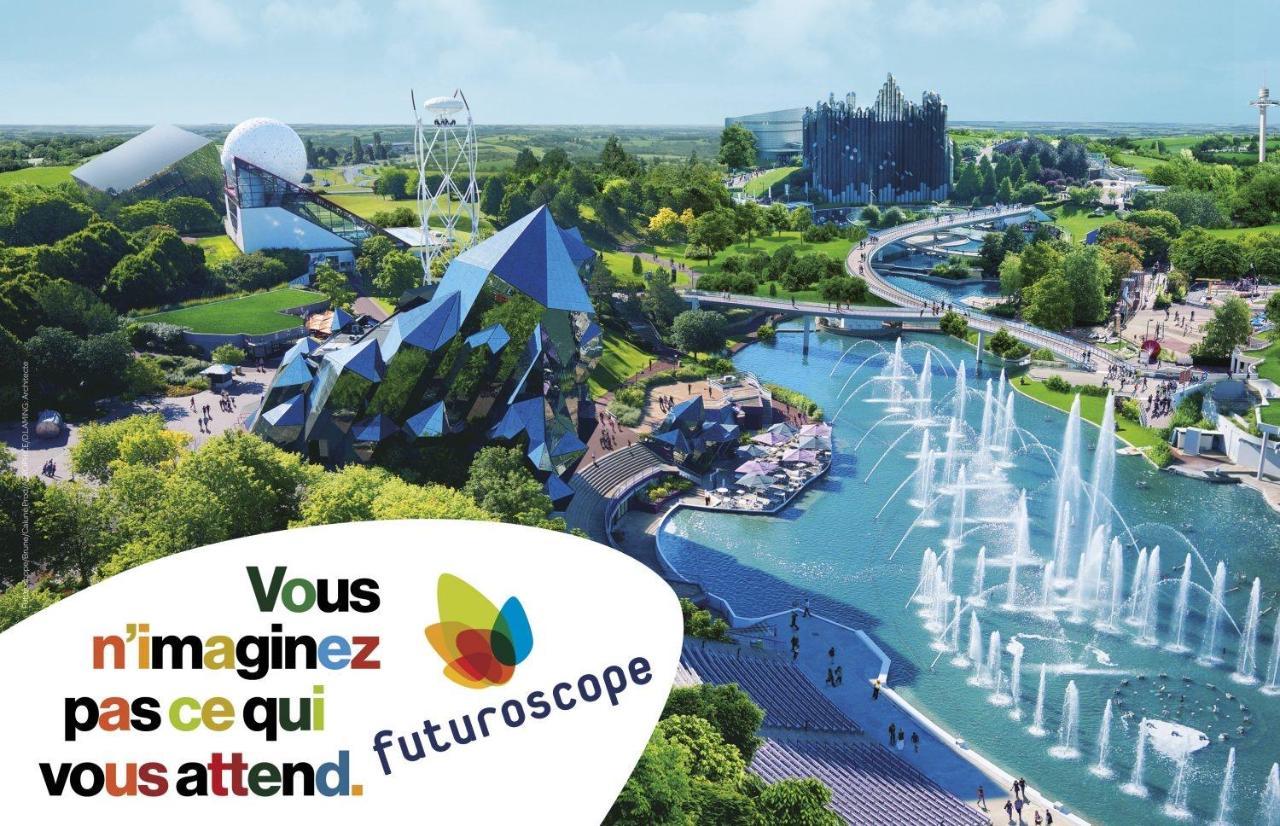 Loveyou Villalunoterie Futuroscope Piscine Spa 4Pers Oyre Ngoại thất bức ảnh